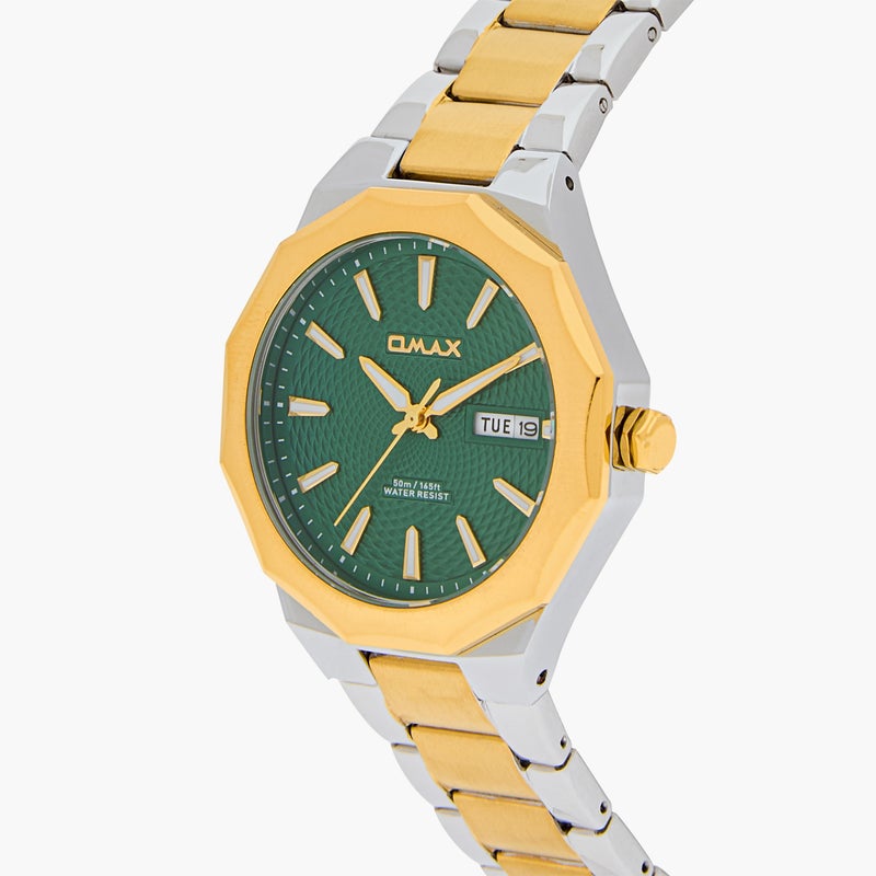 OMAX Gold and Silver Analog Wrist Watch for Women - Image 4
